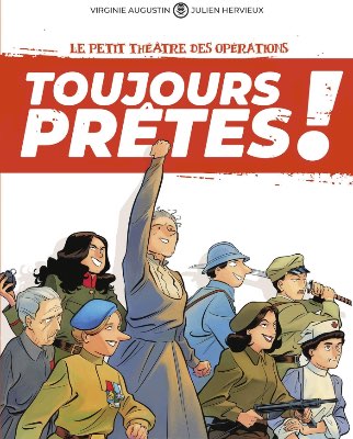 Image magazine TOUJOURS PRÊTES ! PAR VIRGINIE AUGUSTIN ET JULIEN HERVIEUX - FLUIDE GLACIAL - L’ALBUM SERA ENVOYÉ EN JUIN